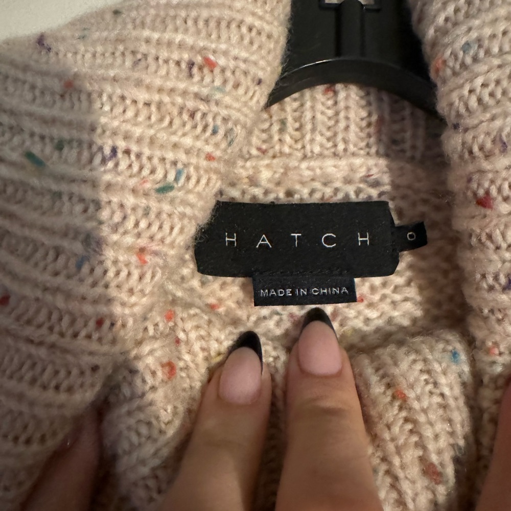 HATCH Collection Turtleneck Sweater Dress Size XS - Picture 5 of 9
